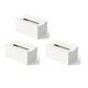 thumbnail image 1 of 3X Kitchen Tissue Box Cover Napkin Holder for Paper Towels Box for Napkins Tissue Dispenser Wall Mounted Container, 1 of 4