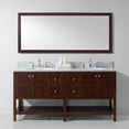thumbnail image 4 of Virtu ED-30072-WMSQ-CH-NM Winterfell 72 Inch Double Bathroom Vanity Set In Cherry, 4 of 5