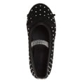 thumbnail image 6 of Kensie Girl Toddler Ballerina Flats, Bead Black, 5, 6 of 8