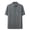 Dark Gray, variant on Muscle Fit Dress Shirts for Men Banded Collar Casual Button Down Shirts Green L(L)