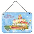 thumbnail image 1 of Carolines Treasures CK2448DS812 Merry Christmas Champagne Cockapoo Wall or Door Hanging Prints, 1 of 1