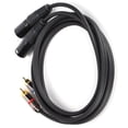 thumbnail image 4 of Xlr JORINDO Microphone Cable Dual XLR Male To Dual  Cable Adapter For HiFi Stereo Audio System Home Theater System, 4 of 8