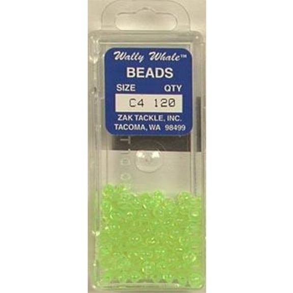 Zak Tackle Chart Beads SZ4 Box of 120