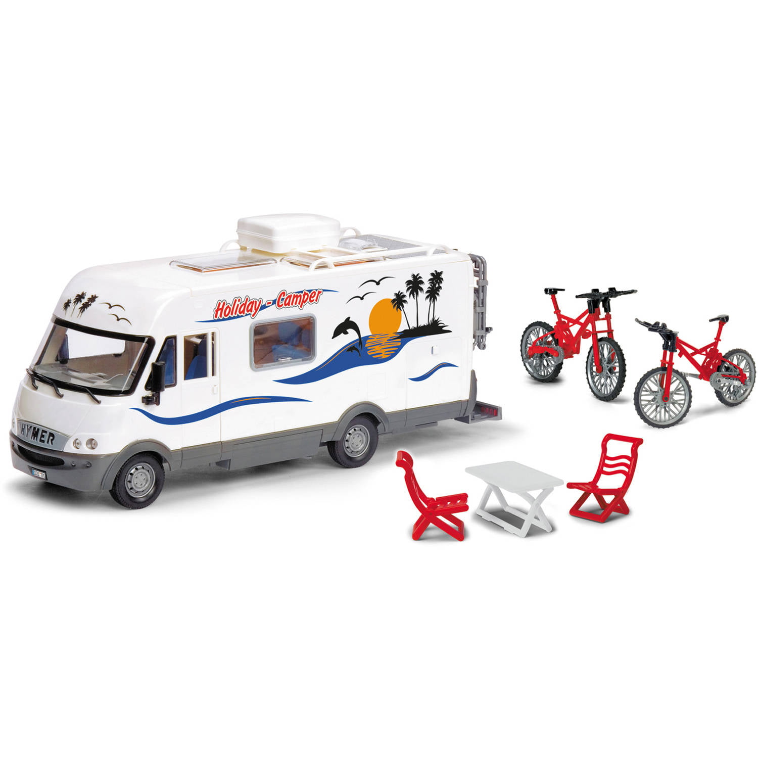 tilbagemeldinger Berettigelse Takt Dickie Toys Holiday Camper Van - Walmart.com