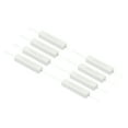 thumbnail image 1 of 8 Pcs 0.1 Ohm Resistors, 10W Ceramic Cement Resistor Power Cement Resistor Kit Tolerance 5% for Power Adapters Audio Computer TV Circuit Board, 1 of 4