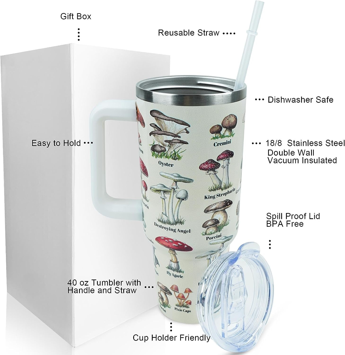 Cool Gear 3-Pack Modern Tumbler with Reusable Straw | Dishwasher Safe, Cup  Holder Friendly, Spillproof, Double-Wall Insulated Travel Tumbler | Printed