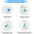 thumbnail image 4 of 6pairs Soft, Reusable, Waterproof Silicone Earplugs, 4 of 5