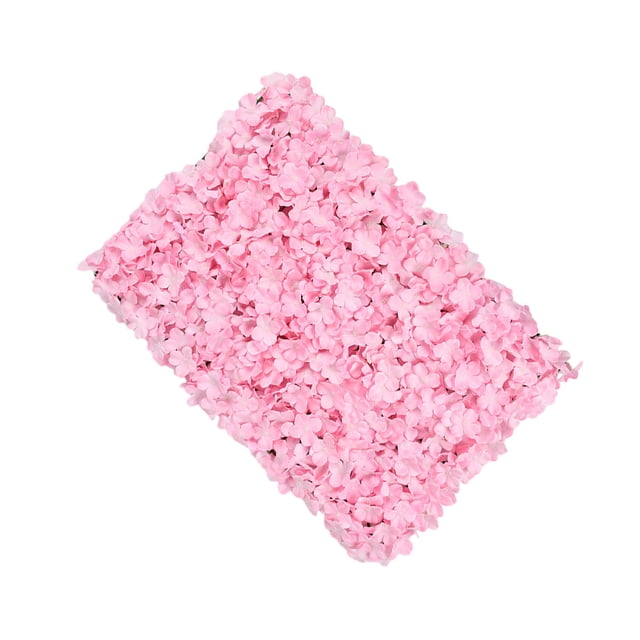 tredstone Silk Hydrangea Flowers Wall Panel DIY Wedding Background Party Decor Pink