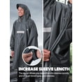 thumbnail image 4 of Poncho de lluvia ANYOO con capucha, impermeable y ligero para adultos, 4 of 7