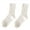 White, variant on Dengjunhu 1 Pair Sports Socks Cozy Bouncy Breathable Solid-colored Durable Everyday Wear Cotton Flexible Comfortable Socks for Home