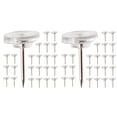 thumbnail image 6 of HOMEMAXS 200 Pcs  Clear Whiteboard Tacks Clear Pushpins Thumb Tacks Bulletin Thumbtacks Map Thumbtacks, 6 of 8