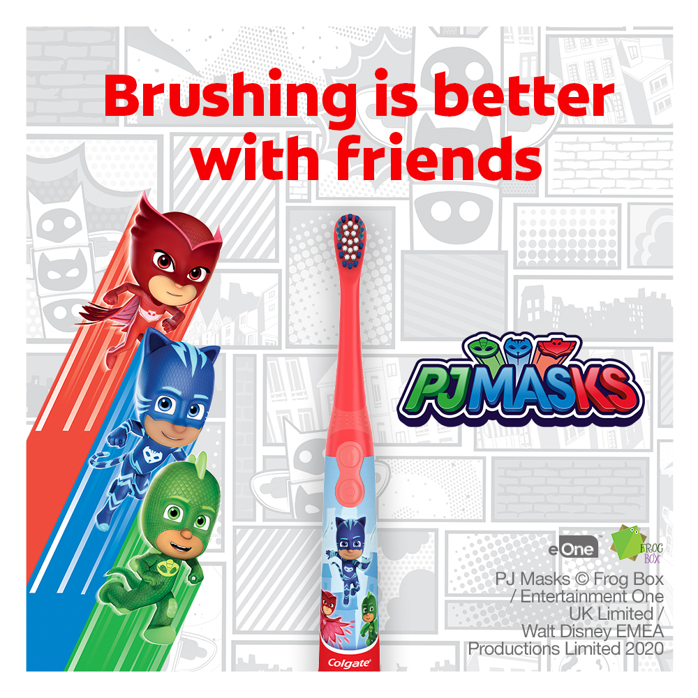 Colgate Kids PJ Masks Battery Toothbrush, 1 Pack - image 2 of 11