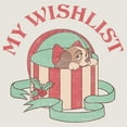 thumbnail image 2 of Womens Lady and the Tramp Christmas My Wishlist T Shirt, 2 of 3