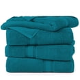 thumbnail image 2 of Juego de toallas de baño LANE LINEN Luxury, 100% algodón, paquete de 4 unidades Sea Port, 2 of 8