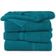 thumbnail image 2 of Juego de toallas de baño LANE LINEN Luxury, 100% algodón, paquete de 4 unidades Sea Port, 2 of 8