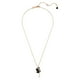 thumbnail image 2 of Collar con colgante de cisne de Swarovski con cristales negros en oro rosa, 2 of 6