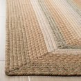 thumbnail image 2 of Safavieh Braided 2'6" X 5' Hand Woven Polypropylene Rug in Tan, 2 of 3