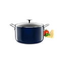 thumbnail image 4 of Granite Stone 5qt Gradient Non-stick Pot with Glass Lid, Blue, 4 of 7