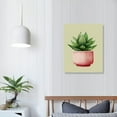 thumbnail image 3 of Nawypu Colorful Cactus Pot Plants Wall Art Prints, Succulent Plant Decor, Living Room Bedroom Poster Home Decor, Pastel Background, 3 of 4