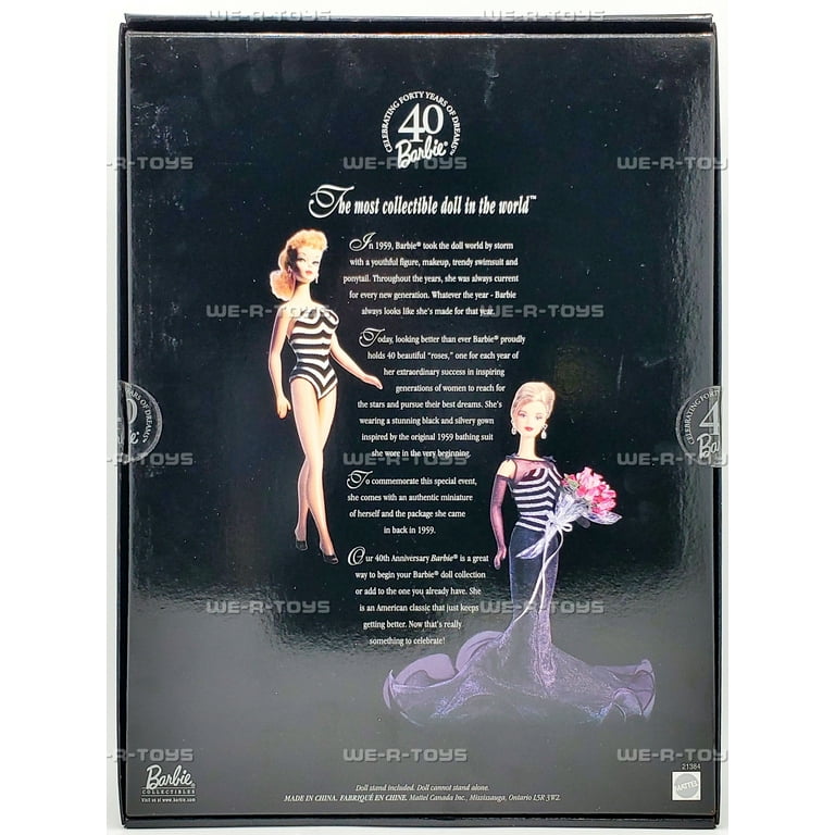 Mattel Vintage Collection: 40th Anniversary Barbie Doll