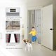thumbnail image 4 of Mosquito Net Magnetic Door 90x210cm Mosquito Repellent Curtain Self-Closing Adhesive Strip Ultra Fine Mesh Easy Tool-Free Installation for Children an, 4 of 4