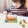 thumbnail image 6 of 30Pcs Wooden Jigsaw Puzzles, Cartoon Animal Shapes Educational Learning Board Game for Preschoolers and Early Educational Activity, 6 of 6