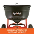 thumbnail image 3 of Agri-Fab Tow-Behind Lawn Spreader 130 lb. Capacity Direct-Rod Control Broadcast Spreader Model # 45-0463, 3 of 9