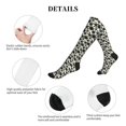 thumbnail image 6 of Bixox Sea ​​Urchin Print Compression Socks,Compression Socks Women & Men Circulation for Medical,Running,Athletic, 6 of 7
