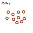 thumbnail image 3 of Uxcell Silicone O-Rings 4mm OD, 2mm Inner Diameter, 1mm Width, Seal Gasket Red 50pcs, 3 of 3
