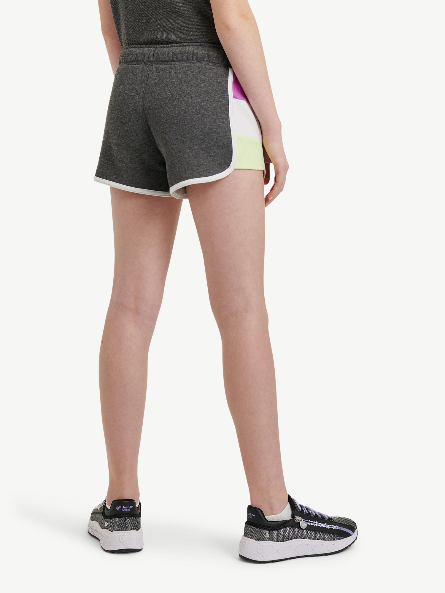 Justice Girls Colorblock Dolphin Short Sizes Xs Xlp