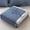 Navy, variant on Class A Soy Fiber Summer Quilt Lightweight Breathable Cool Washable Natural Blanket For Student Dorms Twin,Beige