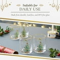 thumbnail image 5 of Spode Christmas Tree 14oz Double Old Fashioned Glasses, Set of 4 - Festive Holiday Drinkware with Rustic Christmas Design, Excellent for Whiskey at Holiday Gatherings and Cozy Celebrations, 5 of 7