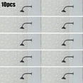 thumbnail image 1 of Bgsha 10 x OO / HO Gauge LED Wall Lights Model Street Lamps Railway Lamp Posts, 1 of 7