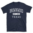 thumbnail image 1 of Brownwood Texas Classic Established Men's Cotton T-Shirt, 1 of 1