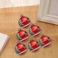 thumbnail image 5 of LanSuare 6Pcs Christmas Ball Ornaments, 2.3" Glittering Painted Christmas Plastic Balls, Shatterproof Hanging Ball Ornaments for Xmas Trees, Holiday Scene Decoration(Multicolor), 5 of 7