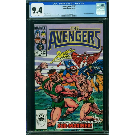 Avengers #262 - CGC 9.4 Comic Book