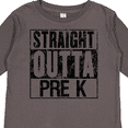 thumbnail image 4 of Inktastic Straight Outta Pre-K Boys or Girls Long Sleeve Toddler T-Shirt, 4 of 5