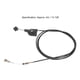 thumbnail image 4 of Controlador de cable de acelerador manual de excavadora Cable de control de motor de acelerador de acero inoxidable de 4 m para camión de agitación, 4 of 8