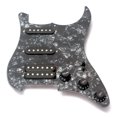 thumbnail image 1 of Mistaha Black Pearl SSH Loaded Pickguard Kit for Electric Guitar - GP601, 1 of 6