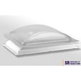 thumbnail image 4 of Specialty Recreation Skylight K1422ELP 1-1/2 Inch High Bubble Type Dome; Mounts Inside And Outside RV; Rectangular; For 22 Inch Length x 14 Inch Width Opening; 25-1/2 Length x 17-1/2 Inch Width Flange, 4 of 4