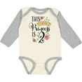 thumbnail image 3 of Inktastic This Princess is Two Second Birthday Girls Long Sleeve Baby Bodysuit, 3 of 5