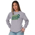 thumbnail image 4 of Save Planet Go Green Love Earth Day Plus Size Long Sleeve Graphic Tee Shirt Brisco Brands 2X, 4 of 5