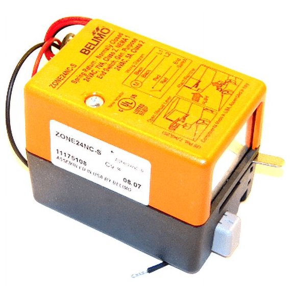 Belimo ZONE24NC-S - 24V N/C ZONE ACTUTR with AUX SWT