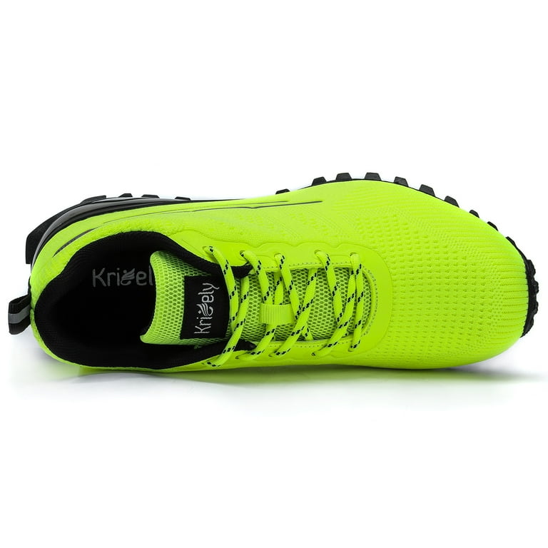 Kricely Men's Lightweight Trail Running Shoes, Fashion Walking