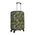 thumbnail image 3 of Uemuo Green Skulls Printed Washable Luggage Cover - Fashion Suitcase Protector Fits 18-32 Inch Luggage -Medium, 3 of 9