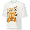 thumbnail image 2 of Women's Pressbox White Tennessee Volunteers Rock & Roll Slub-T-Shirt, 2 of 3