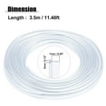 thumbnail image 5 of Unique Bargains 3mm 0.12" 3.5m 11.48ft Universal Skirt Side Glow Optic Fiber Cable LED Car Light Decoration Clear, 5 of 6