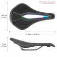 thumbnail image 2 of Honeycomb Bionic Bike Saddle, Hollow Ergonomic Bicycle Seat, Breathable & Pressure Relief, Universal Fit for Road/Mountain Bikes, Comfort Long-Ride Saddle, 2 of 11