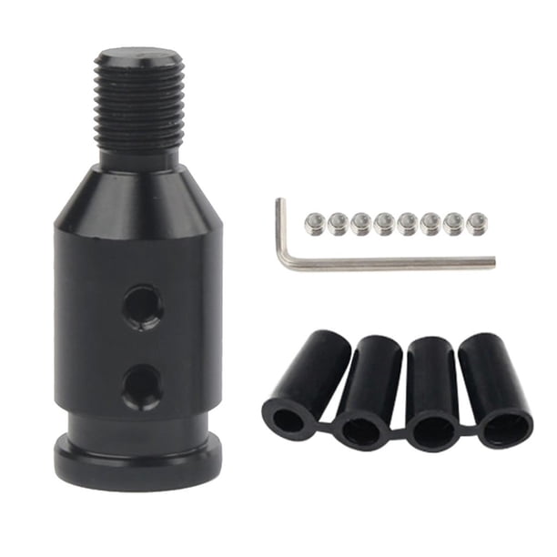 1 paquete de adaptador de perilla de cambio de aluminio para palancas de cambio