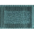 thumbnail image 1 of Ahgly Company Indoor Rectangle Abstract Light Blue Modern Area Rugs, 2' x 3', 1 of 4